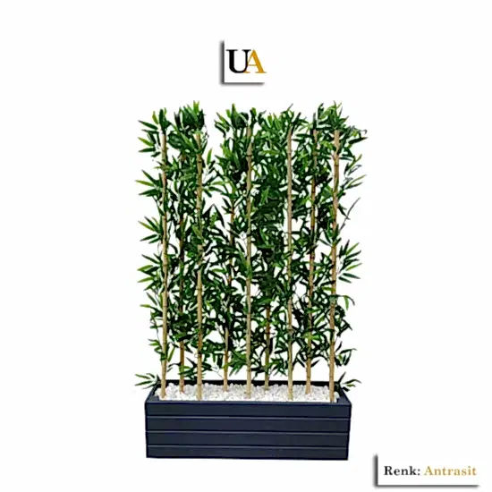 Ahşap Bambu Saksısı I Bambu Çiçeklik