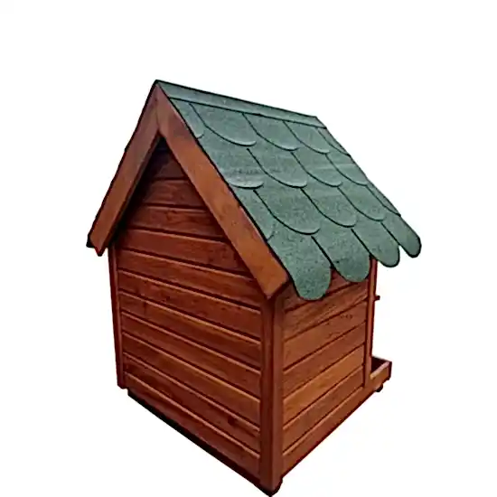 Dış Mekan İkili Kedi Evi Su Geçirmez Çatılı I UygunAhşap