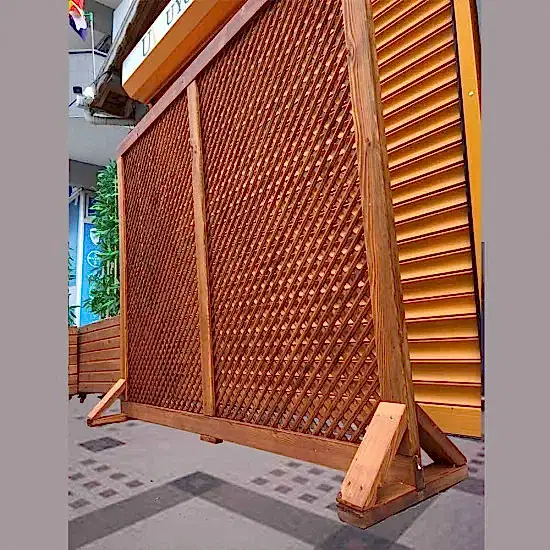 Ayaklı Ahşap Seperatör Paravan I UygunAhsap