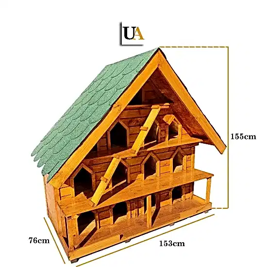 Kedi Evi Fiyatları Dış Mekan Büyük Çoklu Ahşap Kedi Evi Modelleri I UygunAhşap