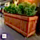 Uzun Büyük Dış Mekan Ahşap Saksı Modelleri I UygunAhşap