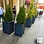 Geçmeli Ahşap Saksı