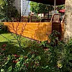 Lambri Ahşap Saksı