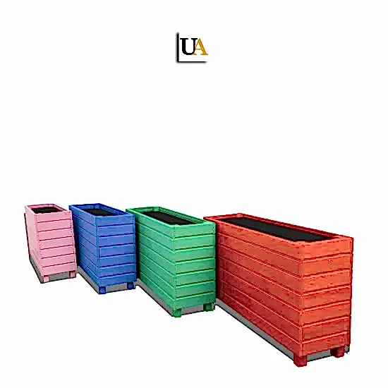 Ahşap Saksı Modelleri Dış Mekan Büyük Uzun Ahşap Saksı Modelleri I UygunAhşap