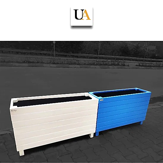 Ahşap Saksı Modelleri Dış Mekan Büyük Uzun Ahşap Saksı Modelleri I UygunAhşap