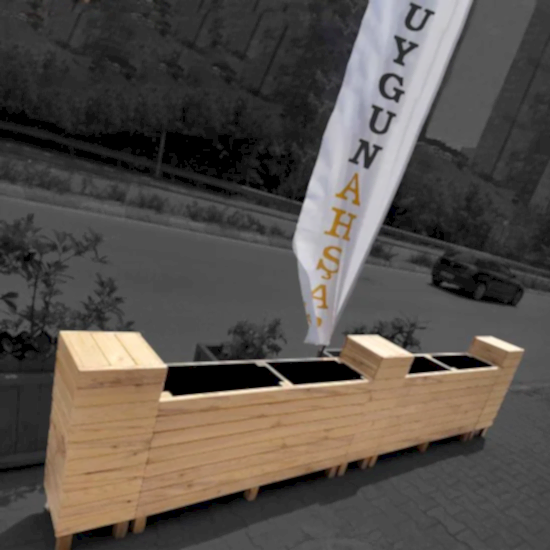 Ahşap Saksı Modelleri Dış Mekan Büyük Uzun Ahşap Saksı Modelleri I UygunAhşap