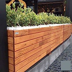 Lambri Ahşap Saksı