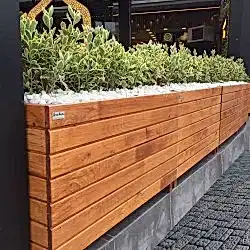 Lambri Ahşap Saksı Lambri Ahşap Saksı