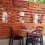 Lambri Saksılı Ahşap Paravan