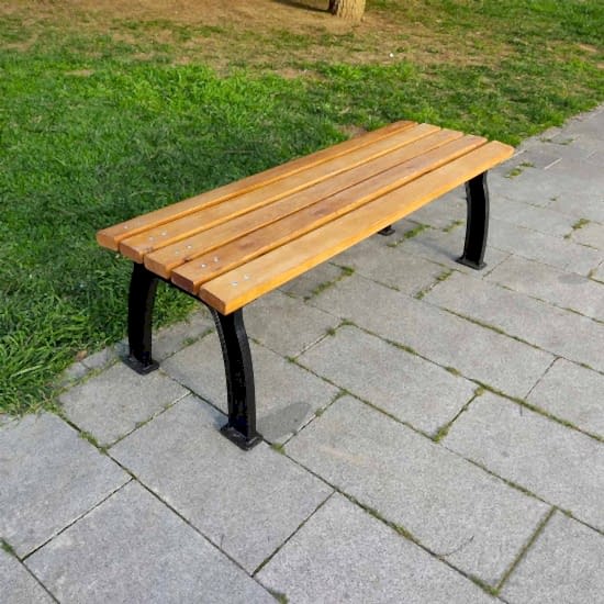 Metal Ayaklı Ahşap Bank Metal Ayaklı Ahşap Bank I Ahşap Oturak I UygunAhşap