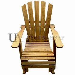 Ahşap Sallanan Sandalye