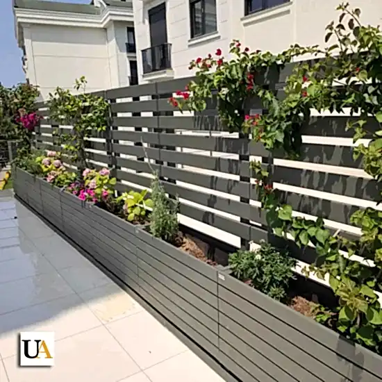 Lambri Saksılı Ahşap Paravan Seperatör Fiyatları I UygunAhsap