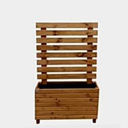 Lambri Saksılı Ahşap Paravan