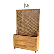 Seperatörlü Ahşap Saksı