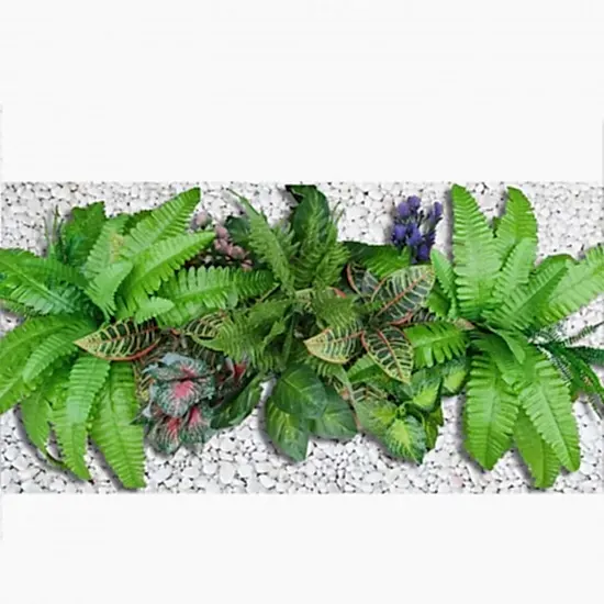 Renkli Yapay Çiçek I Yapay Çiçek Modelleri I Ahşap Saksı